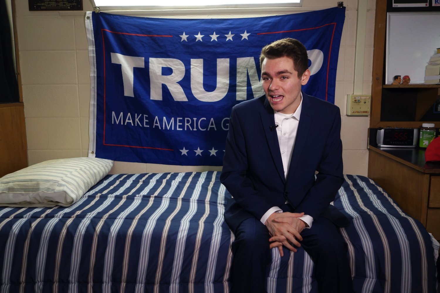 Trump Orbiter and White Nationalist Influencer Nick Fuentes Charged with Battery