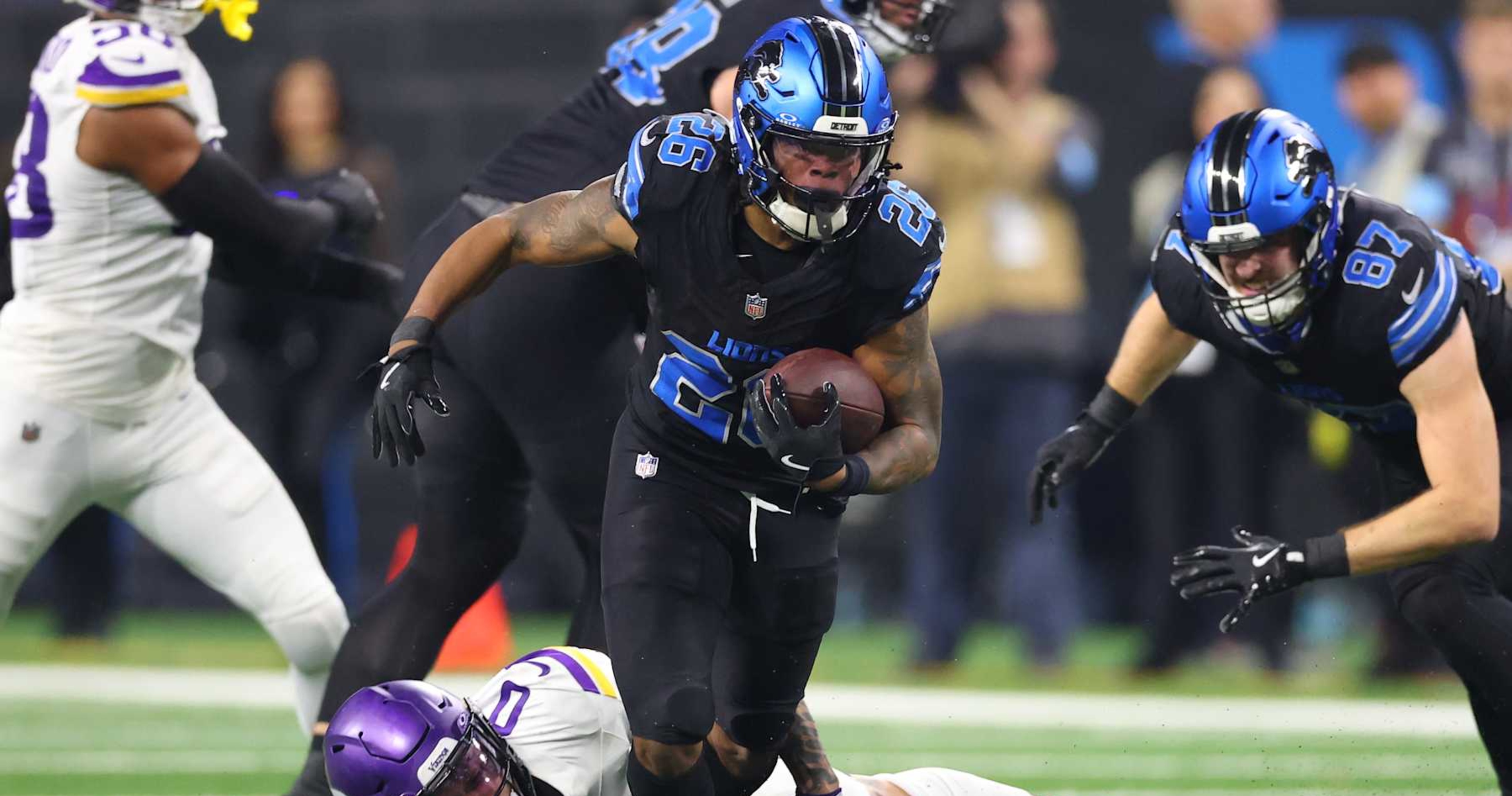 Lions Clinch NFC North as Jahmyr Gibbs' 4 TDs Thrill NFL Fans in Win vs. Vikings