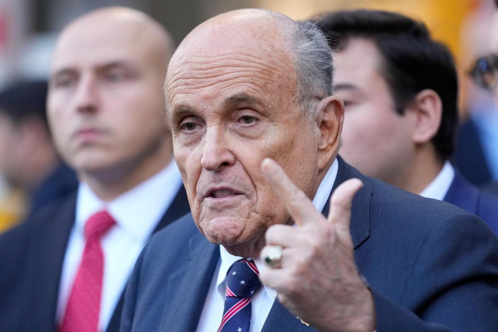 Rudy Giuliani is in contempt of court in defamation case