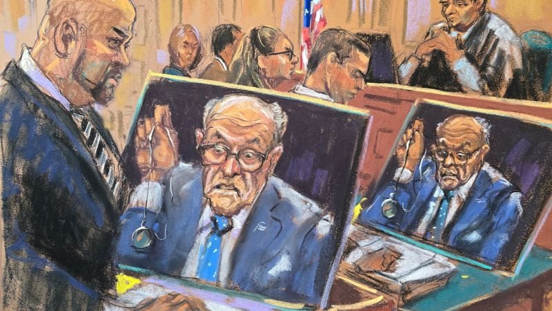 Rudy Giuliani held in contempt in case brought by two former Georgia election workers he defamed