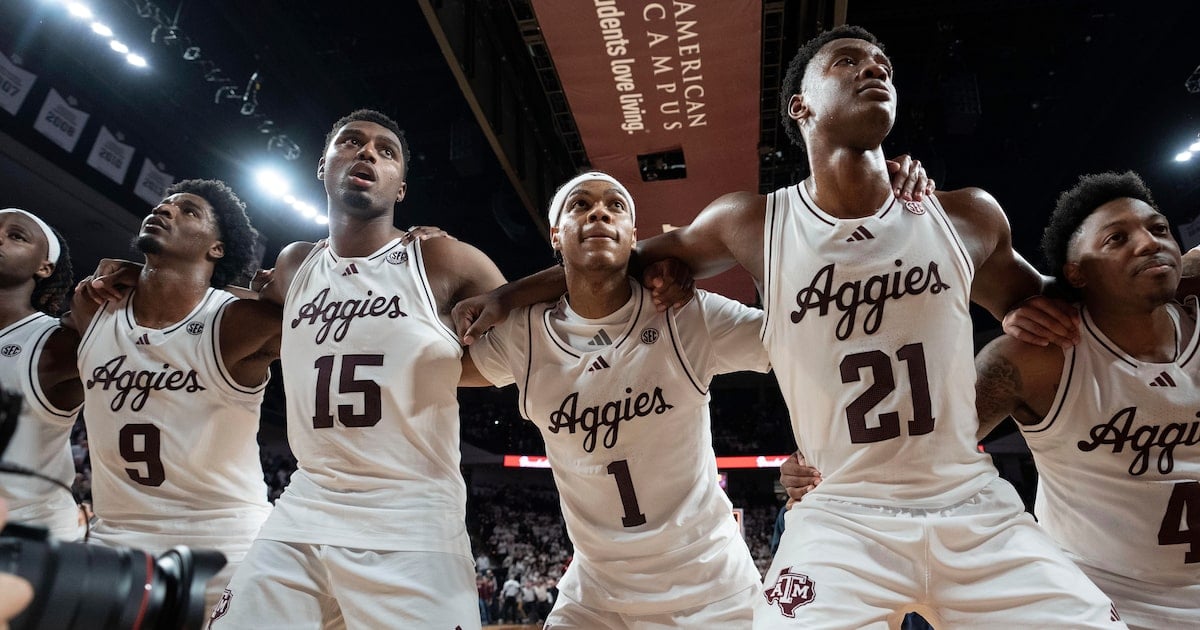 College basketball poll (Jan. 6): Texas A&M rises, Oklahoma falls in AP Top 25