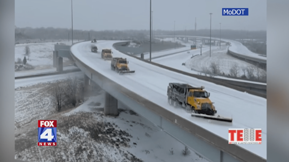 KDOT, MoDOT advises drivers to stay off roads