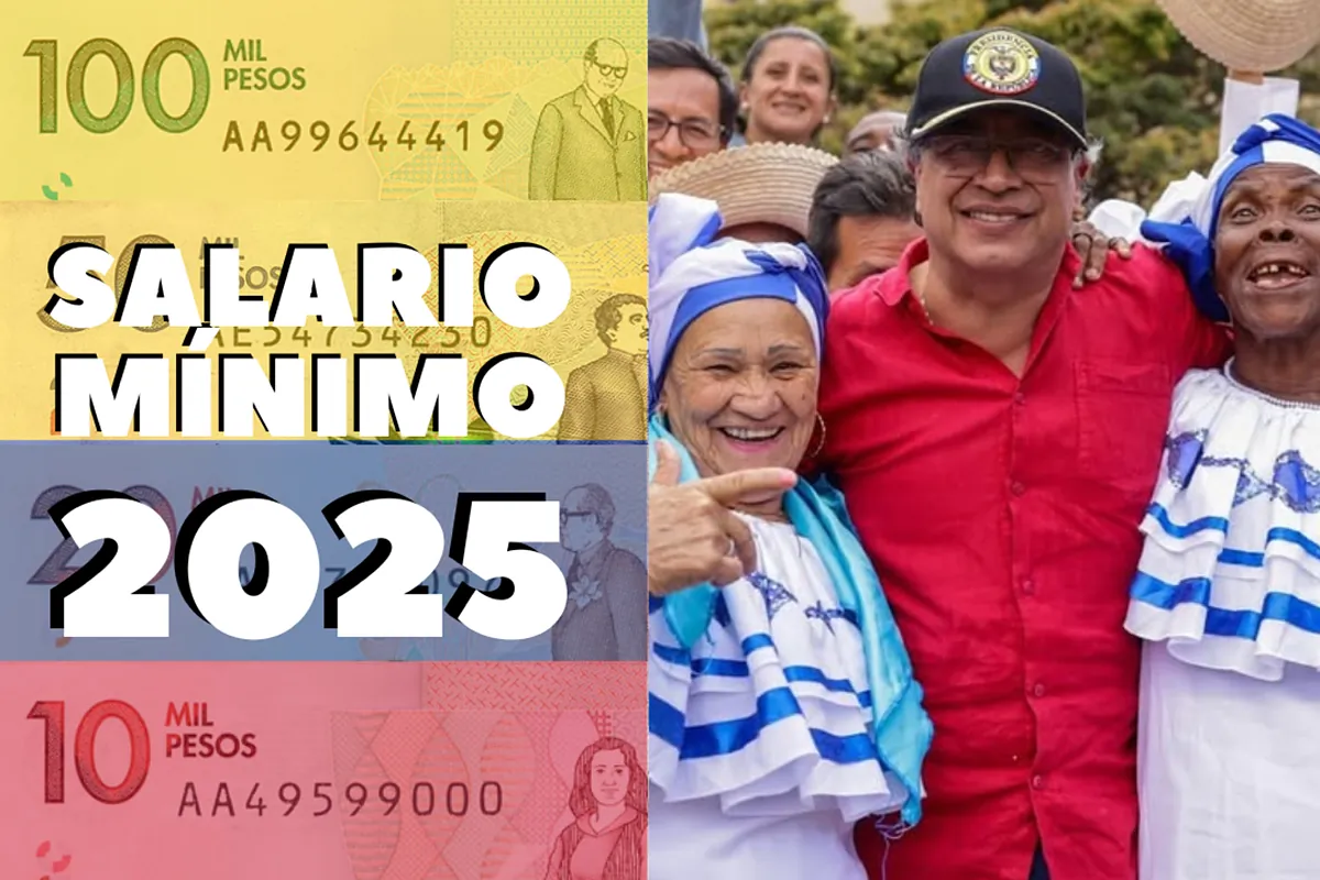 Salario Mínimo Colombia en 2025 oficial: sorpresa por anuncio de Gustavo Petro para nuevo pago a trabajadores