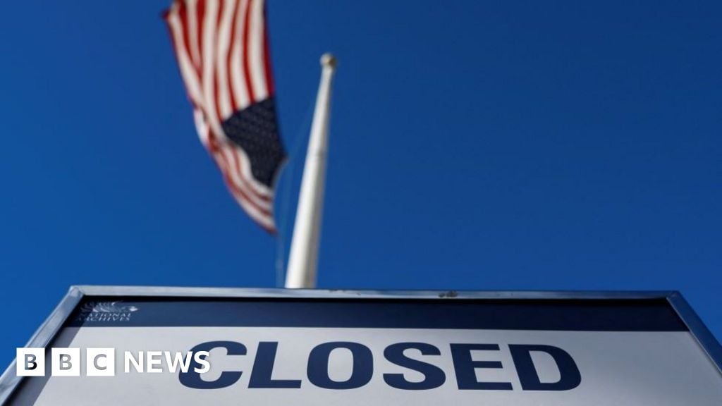 What is a US government shutdown and who does it affect?