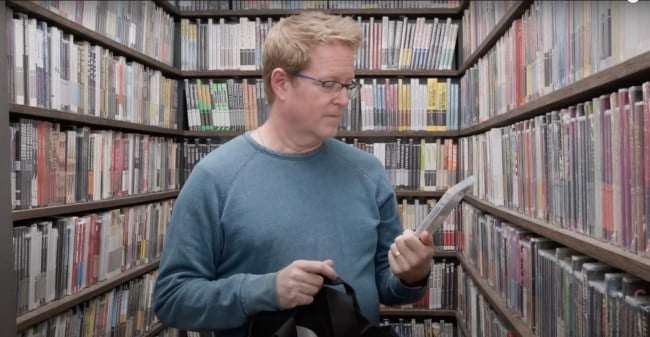 ‘Wall-E’ Director Andrew Stanton Calls the Criterion Closet ‘Hallowed Ground’ — Watch His Visit