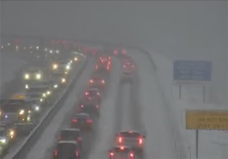 I-70 traffic impacted by heavy snow: ‘Best option is to stay in Denver’