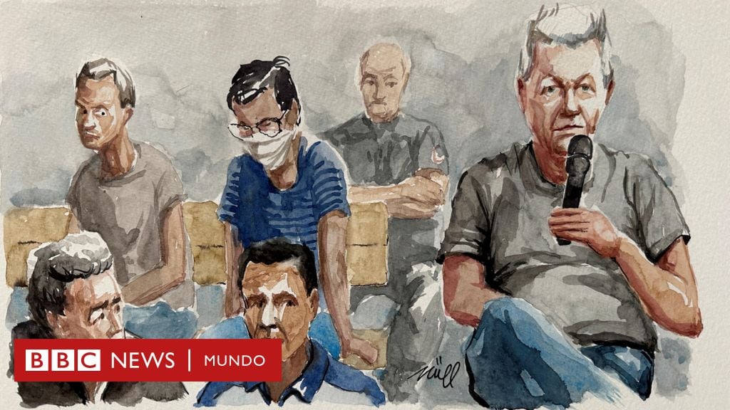 Quiénes son los 50 hombres acusados de violar a Gisèle Pelicot, la mujer francesa drogada por su esposo y abusada durante más de una década