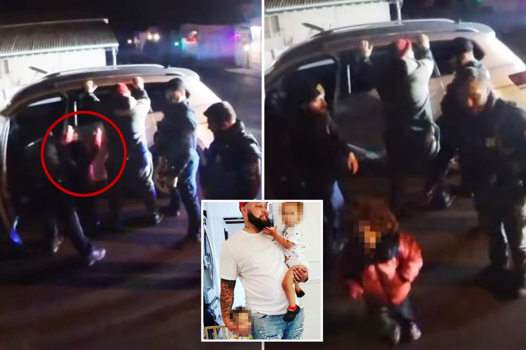 Ohio cops caught on video searching 5-year-old boy's pockets alongside his dad during traffic stop