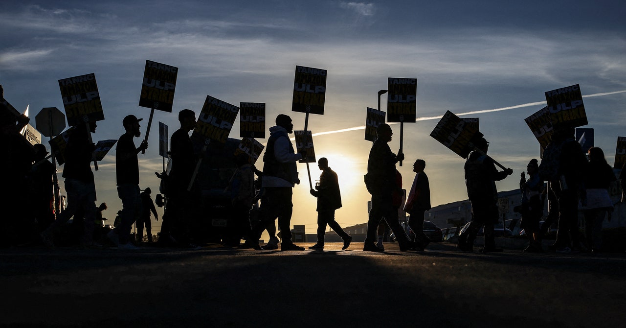 Amazon Warehouse Workers Across US Strike Ahead of Holiday Rush