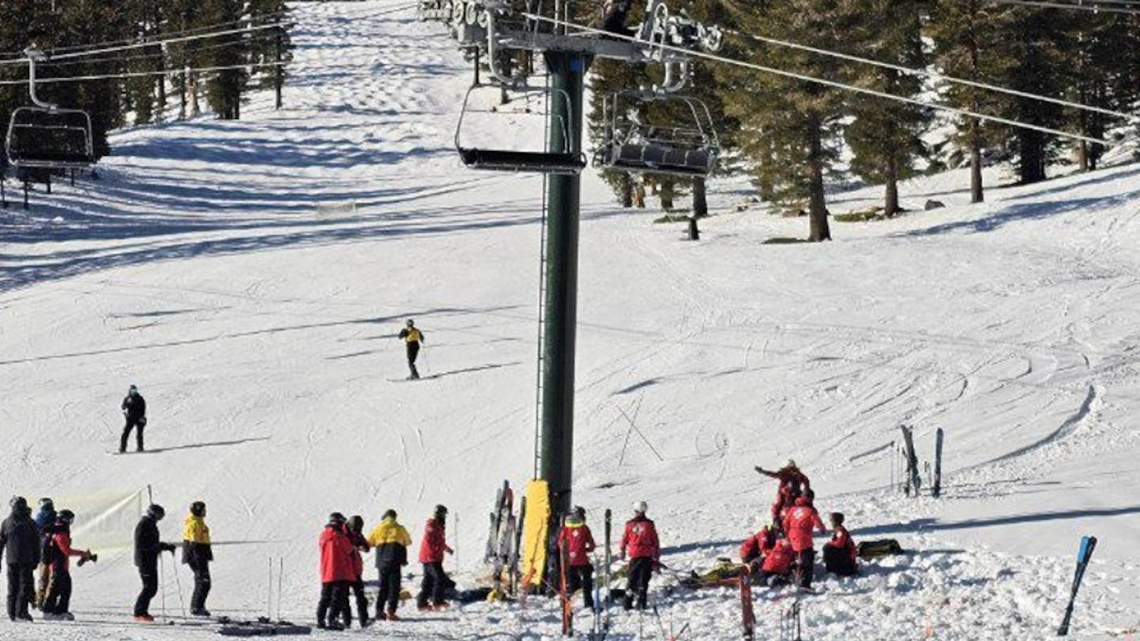 5 skiers hospitalized in chairlift malfunction at Lake Tahoe winter resort