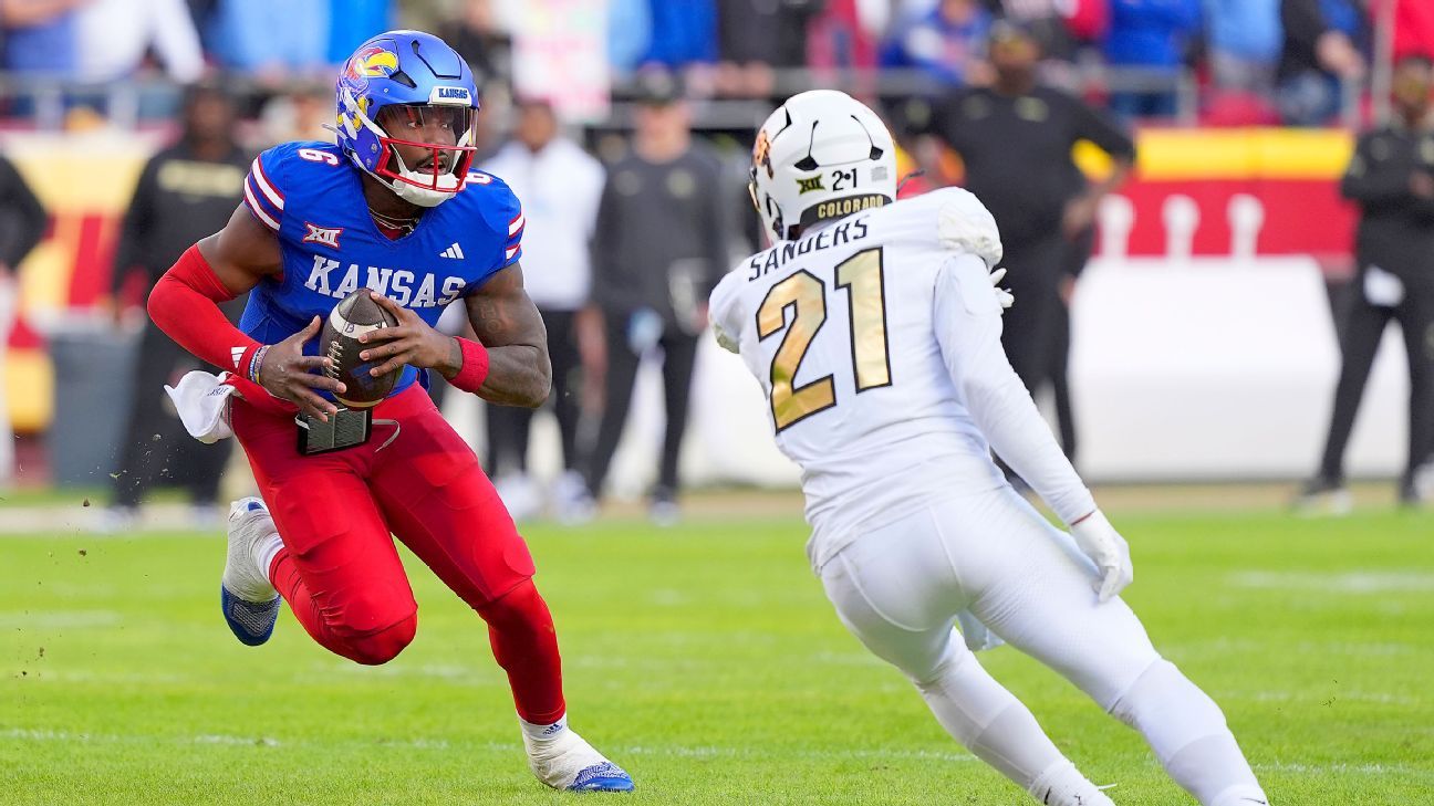 Sources: Kansas QB Daniels to return in 2025