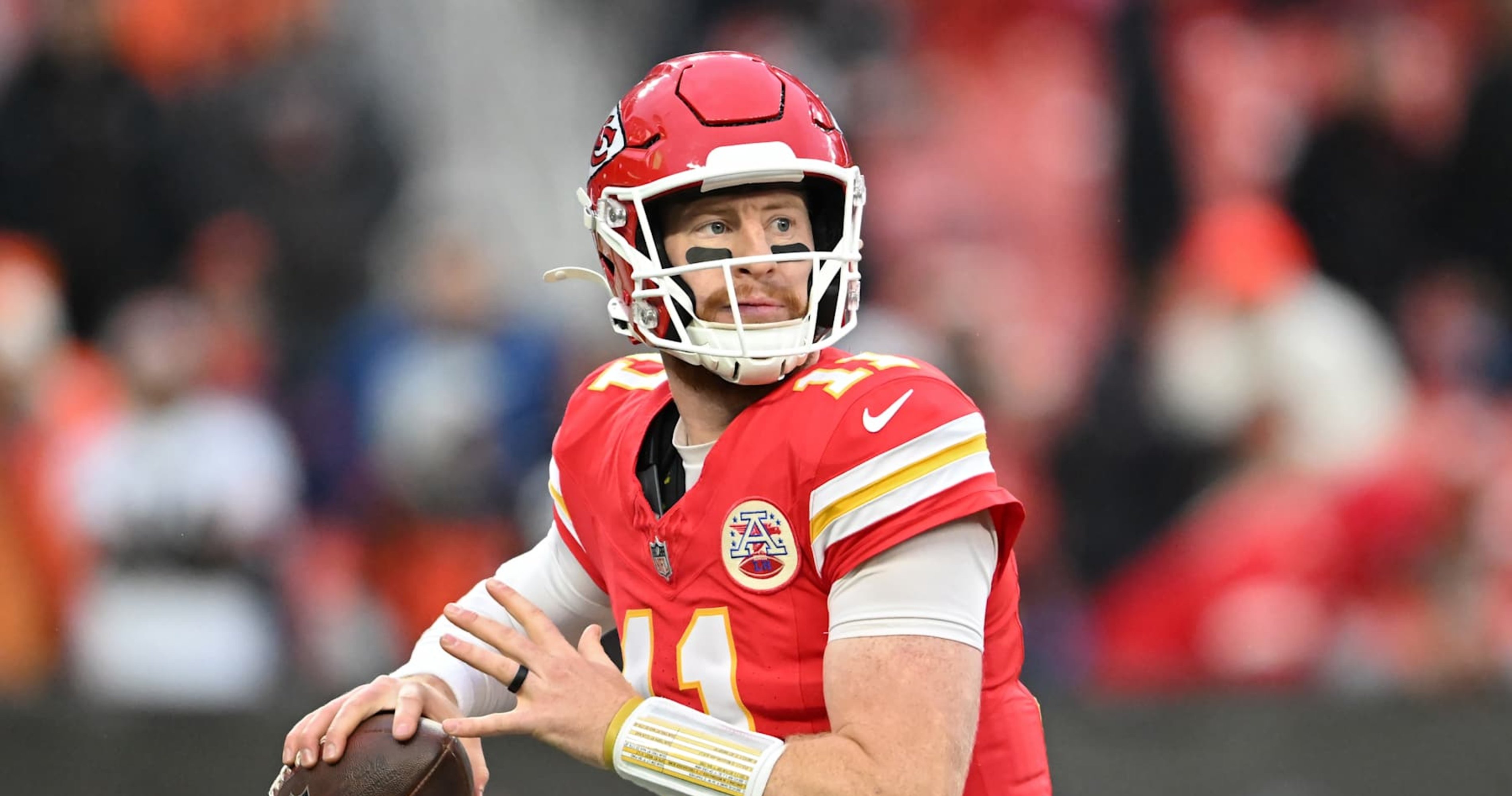 Report: Patrick Mahomes Won't Play for Chiefs vs. Broncos; Carson Wentz Will Start