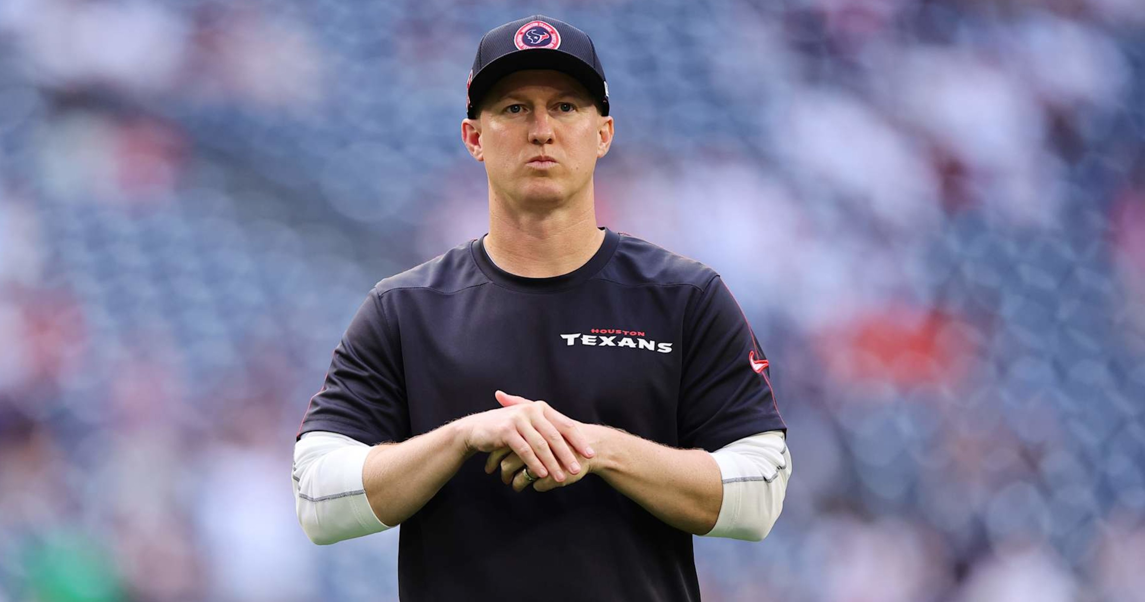 Report: Jets Eye Texans' Bobby Slowik, Steelers' Arthur Smith, Bills' Joe Brady as HC