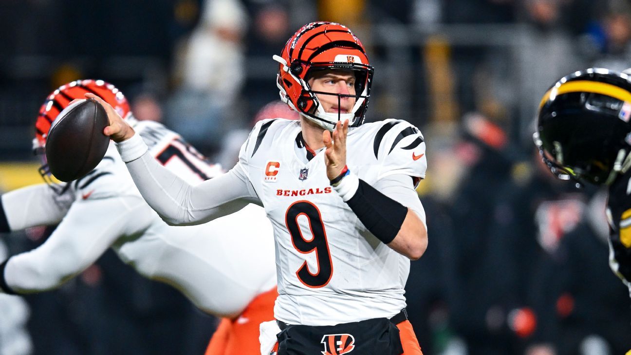 Bengals keep playoff hopes alive, while Steelers lose fourth straight