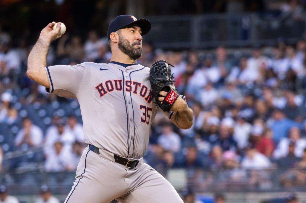 Justin Verlander agrees to one-year, $15 million contract with Giants