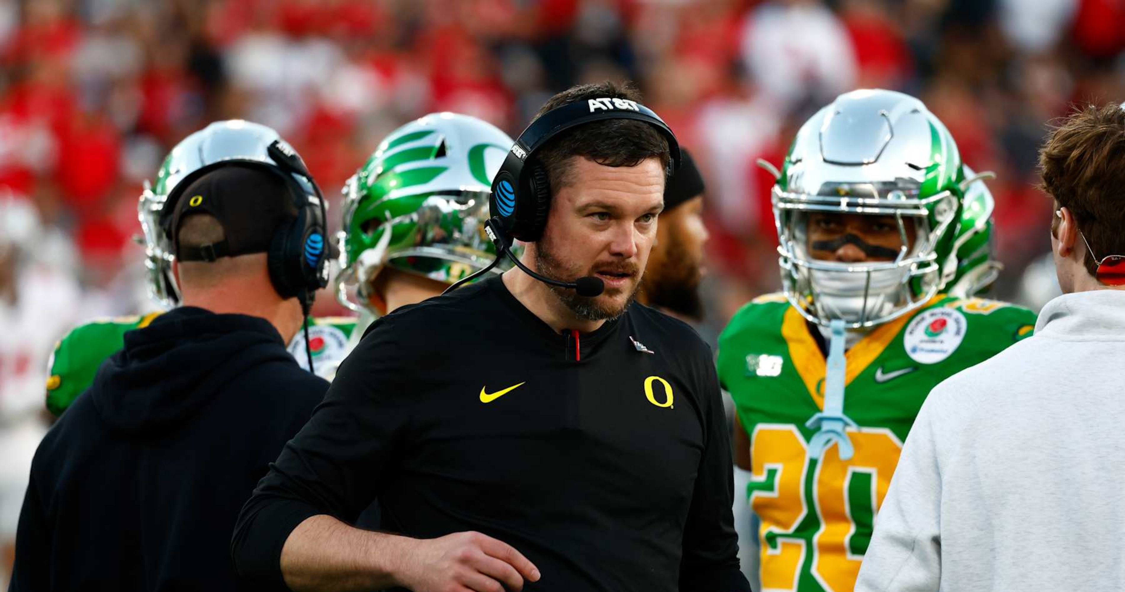 Dan Lanning: CFP Bracket, Layoff After Bye Not to Blame for Oregon's Rose Bowl Loss