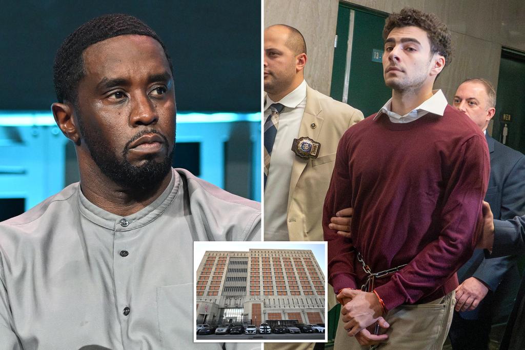 Sean 'Diddy' Combs envies attention Luigi Mangione receives behind bars