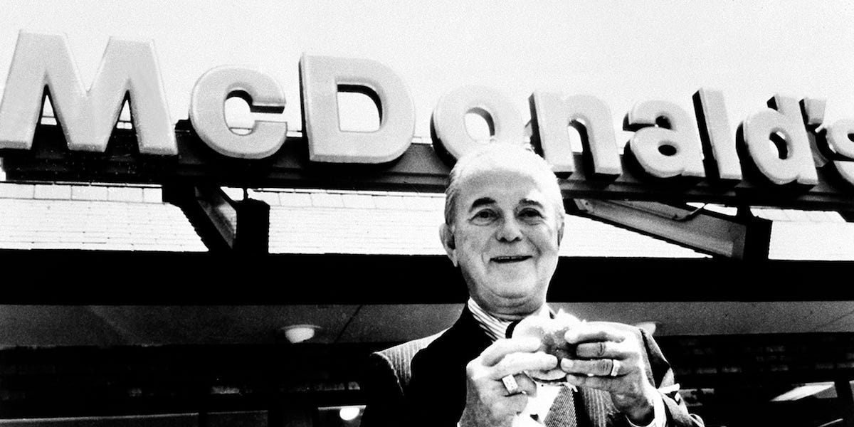 How Ray Kroc built McDonald's from a small burger joint into a global fast-food empire