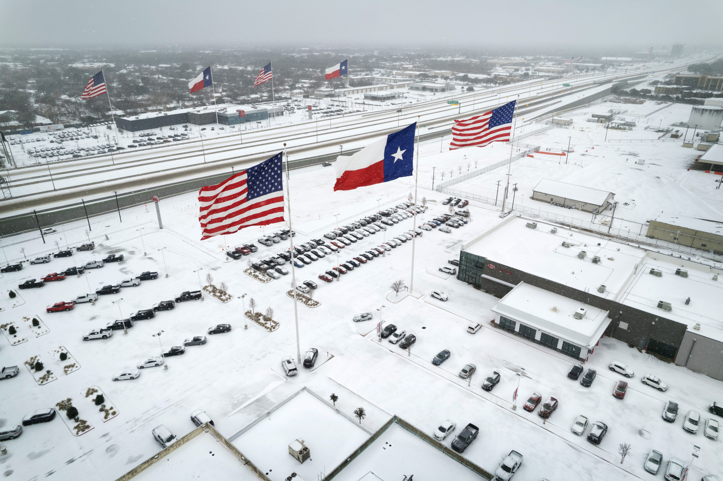 Winter Storm Watch: Map Shows Where Texans Advised to Delay 'All Travel'