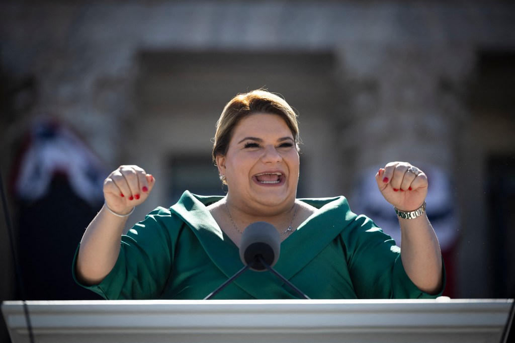 Puerto Rico’s new governor sworn in days after major blackout left much of island dark