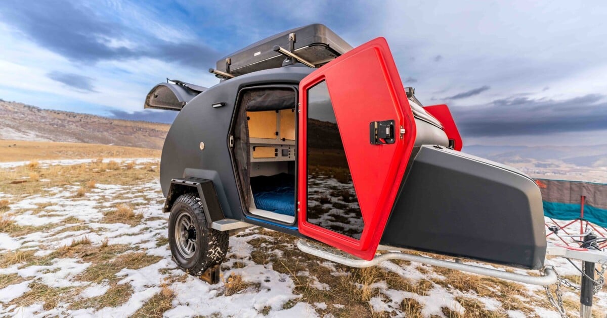 Review: Micro-camping the Idaho wilds in Escapod's monocoque teardrop