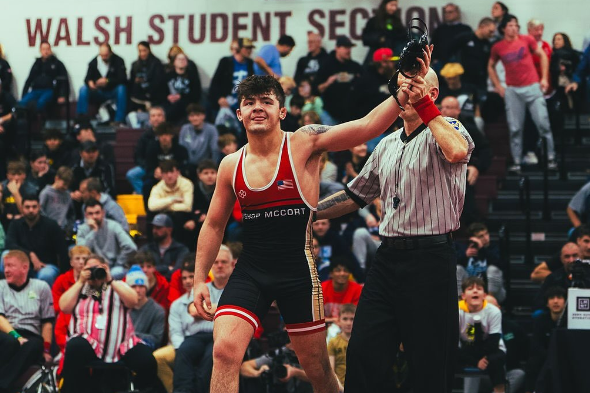 Bo Bassett Headlines High School Wrestling Showdown as Bishop McCort Looks to Trample Wyoming