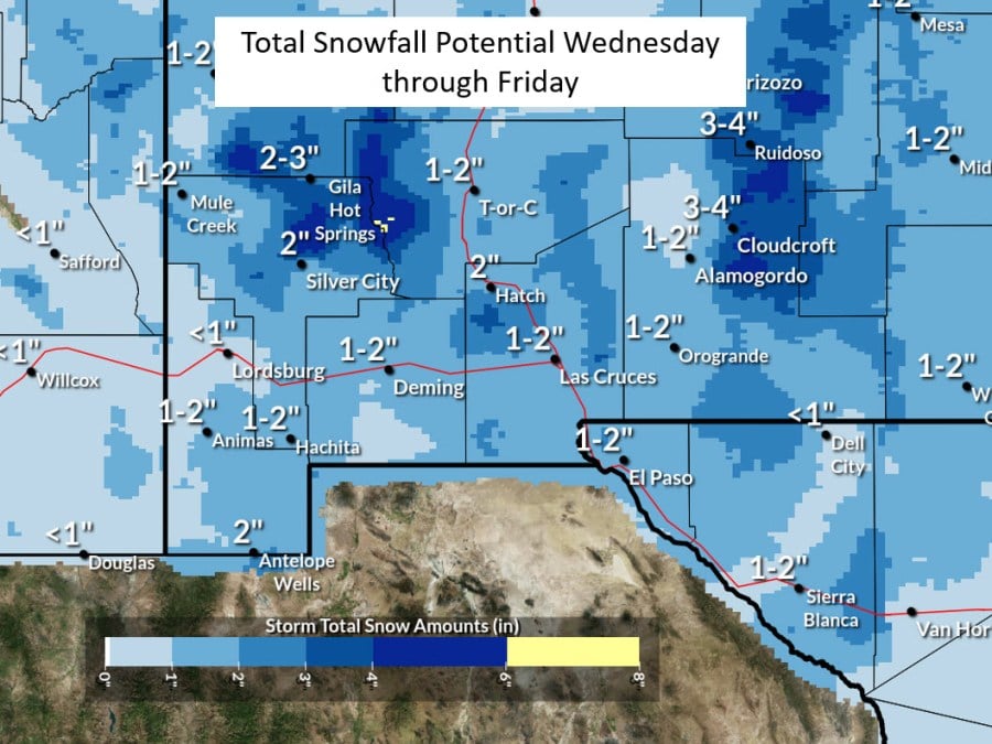 El Paso’s first freeze of 2025, what to know