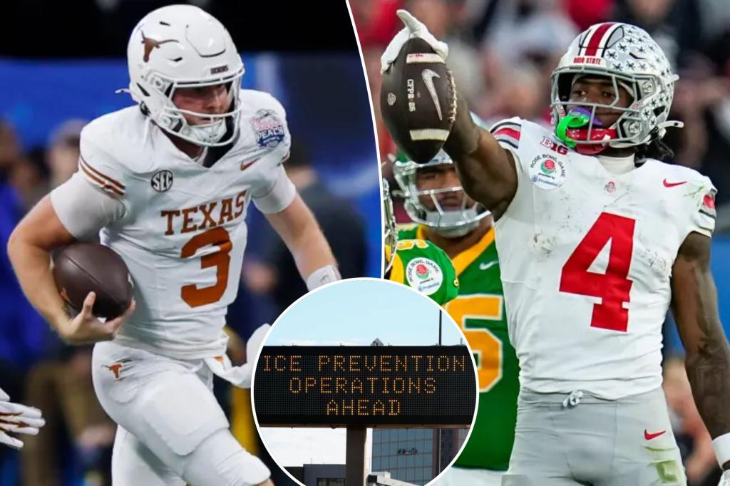 Cotton Bowl weather worry prompts Texas-Ohio State CFP 'contingencies'