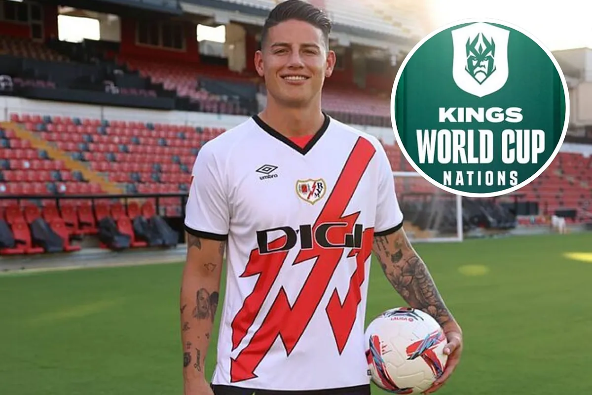 James Rodríguez abandonará el Rayo Vallecano... ¿rumbo al Mundial de la Kings League?