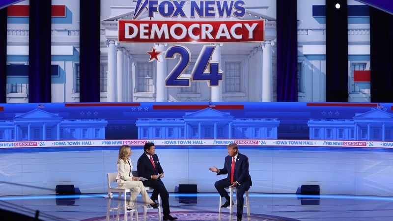 Trump camp was fed questions for Fox News town hall in advance from person inside network, new book says