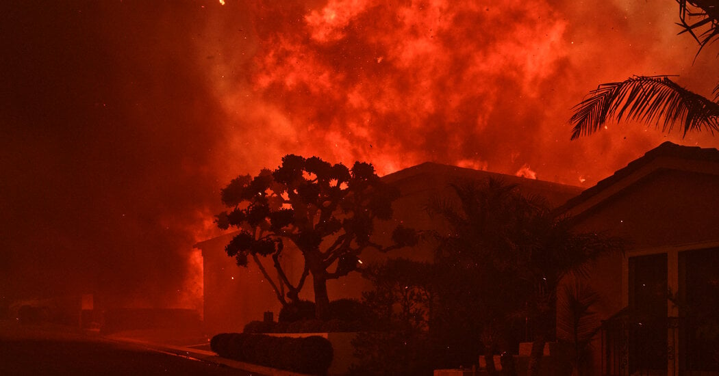 ‘It Was Biblical’: Ash and Flame Upend Life in Southern California