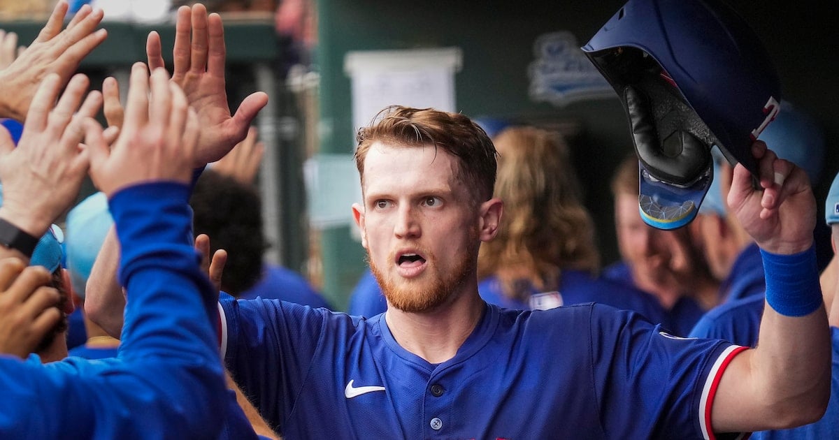 Former Texas Rangers top catching prospect Sam Huff claimed by San Francisco Giants