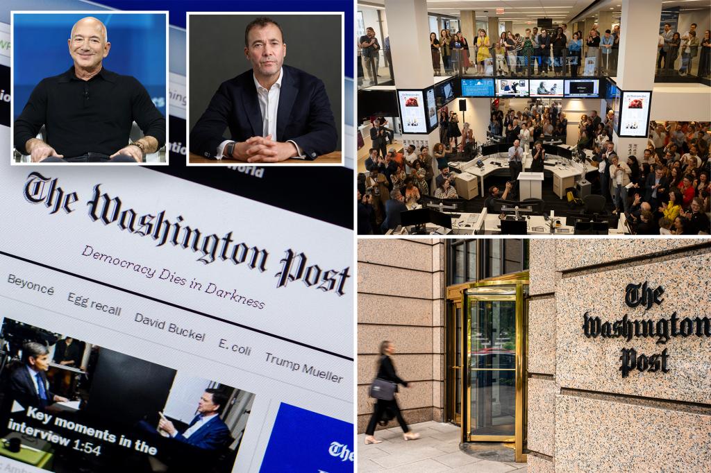 Washington Post 'rudderless' as Bezos' paper engulfed by layoffs, talent exodus ahead of Trump's second term