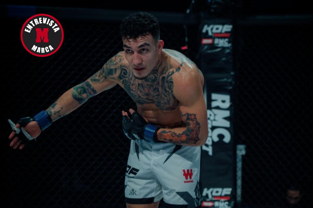 Isai Villamur, el español que llama a la puerta desde Londres: "Mi objetivo es llegar a la UFC"