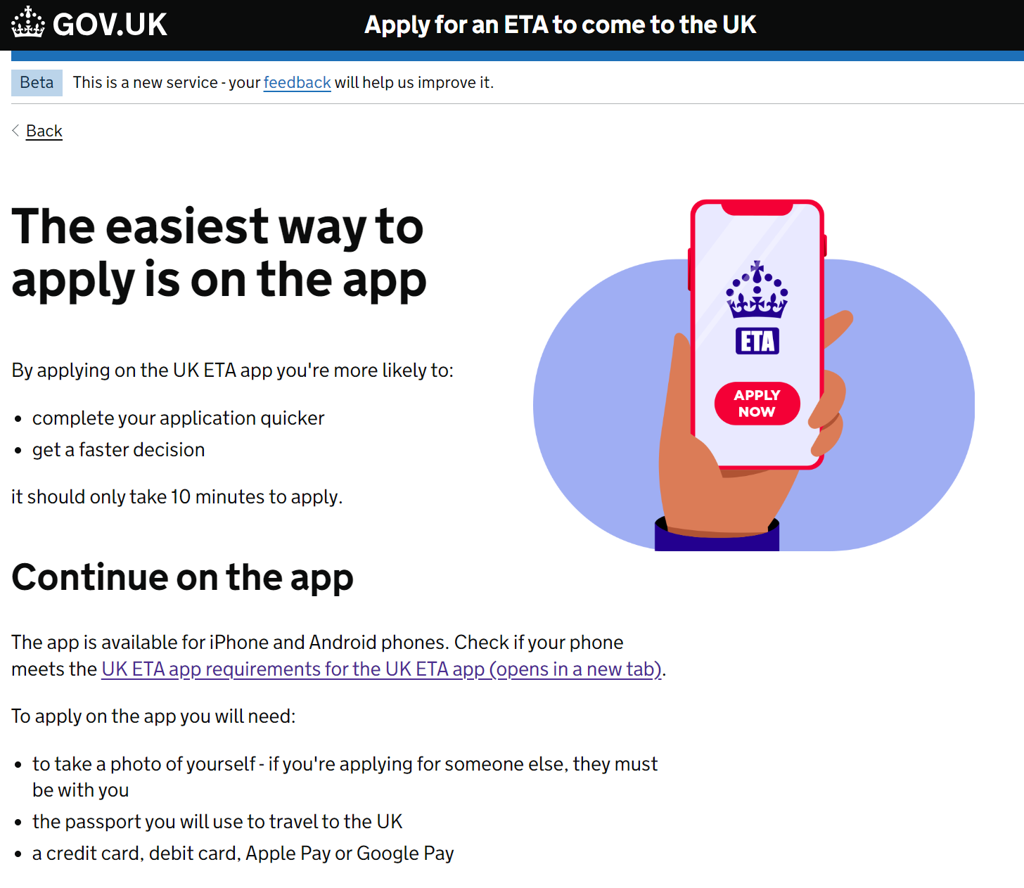 UK Electronic Travel Authorisation (ETA) expands to Non-EU visitors from today (8th January)