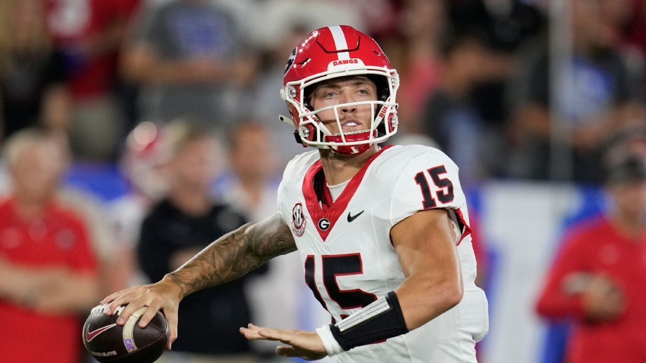 Sources -- Georgia QB Carson Beck plans to enter transfer portal