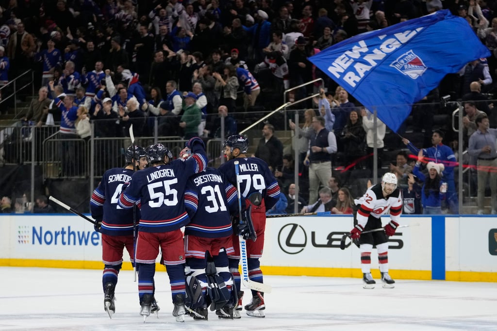 Sam Carrick's overtime goal lifts Rangers past Devils