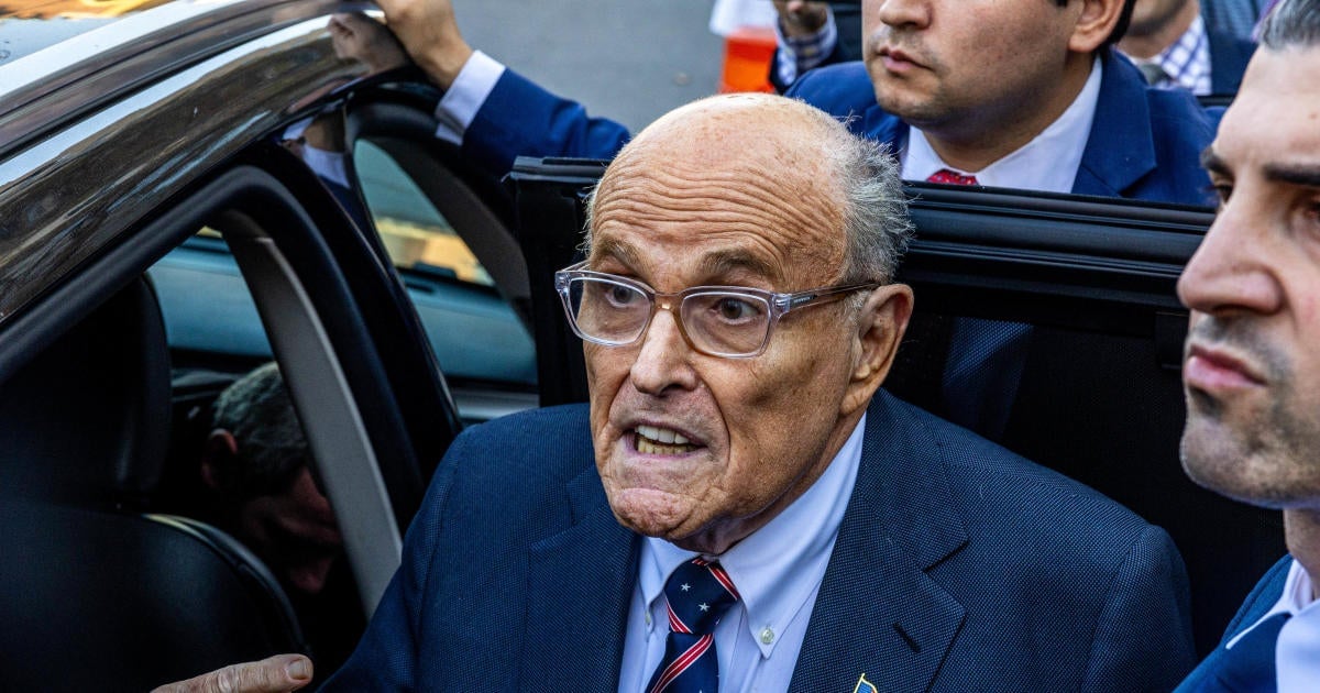 Rudy Giuliani back in D.C. federal court for contempt hearing in defamation case