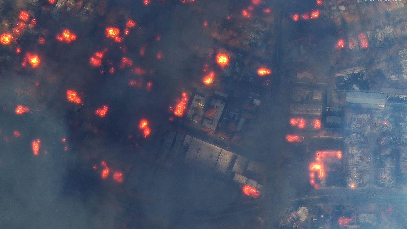 PHOTOS: See the California wildfires' destructive force, in satellite images