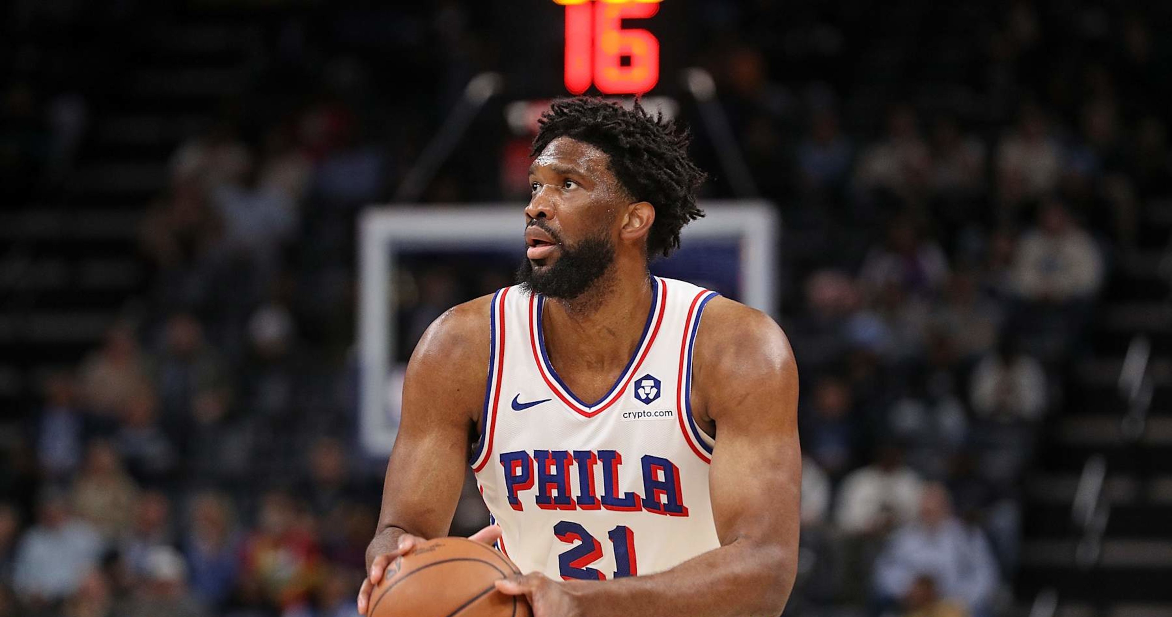 76ers' Joel Embiid Out with Facial Injury vs. Pacers, Will Undergo Further Testing