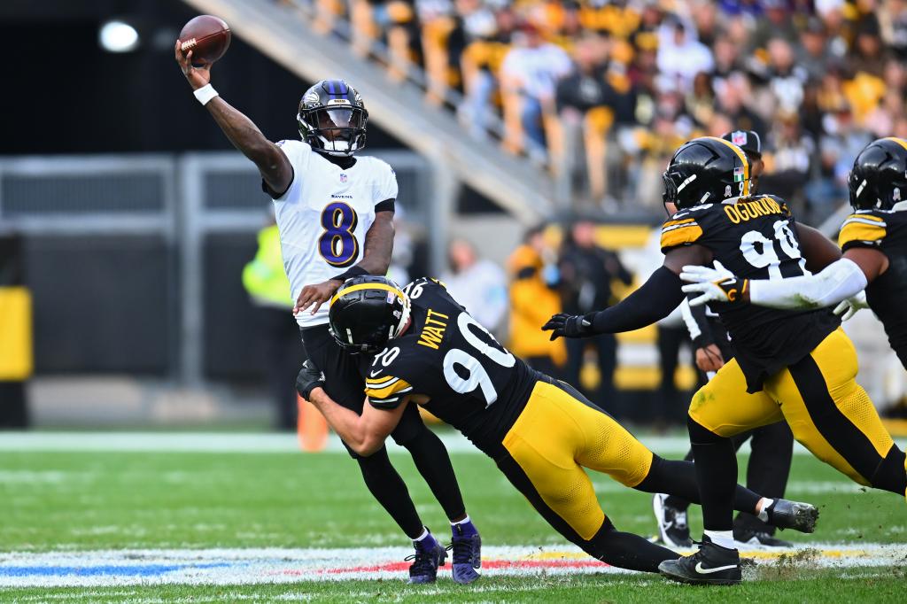 Steelers-Ravens is 'worst' wild-card draw for Lamar Jackson