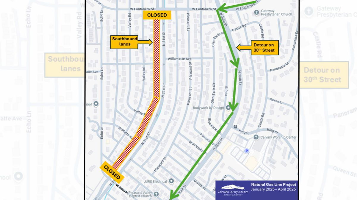 Large portion of North 31st Street to face months-long closure starting Monday