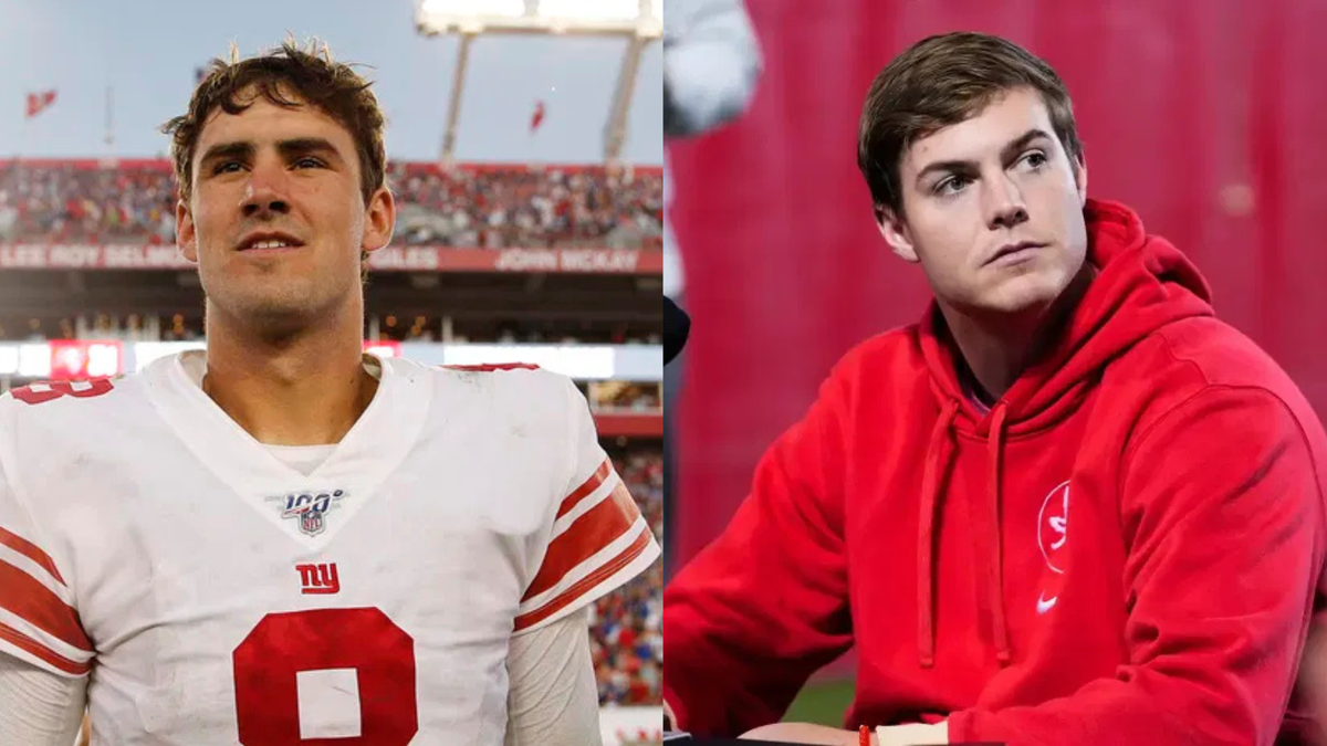 Daniel Jones Catches Strays in Longhorns vs Buckeyes Matchup as Will Howard Repeats Ex-Giants QBs 4YO Stumble