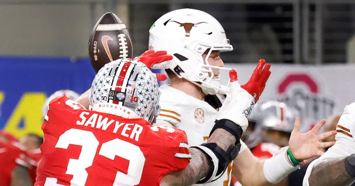 Jack Sawyer, Quinn Ewers’ former Ohio State roommate, may have ended QB’s run at Texas