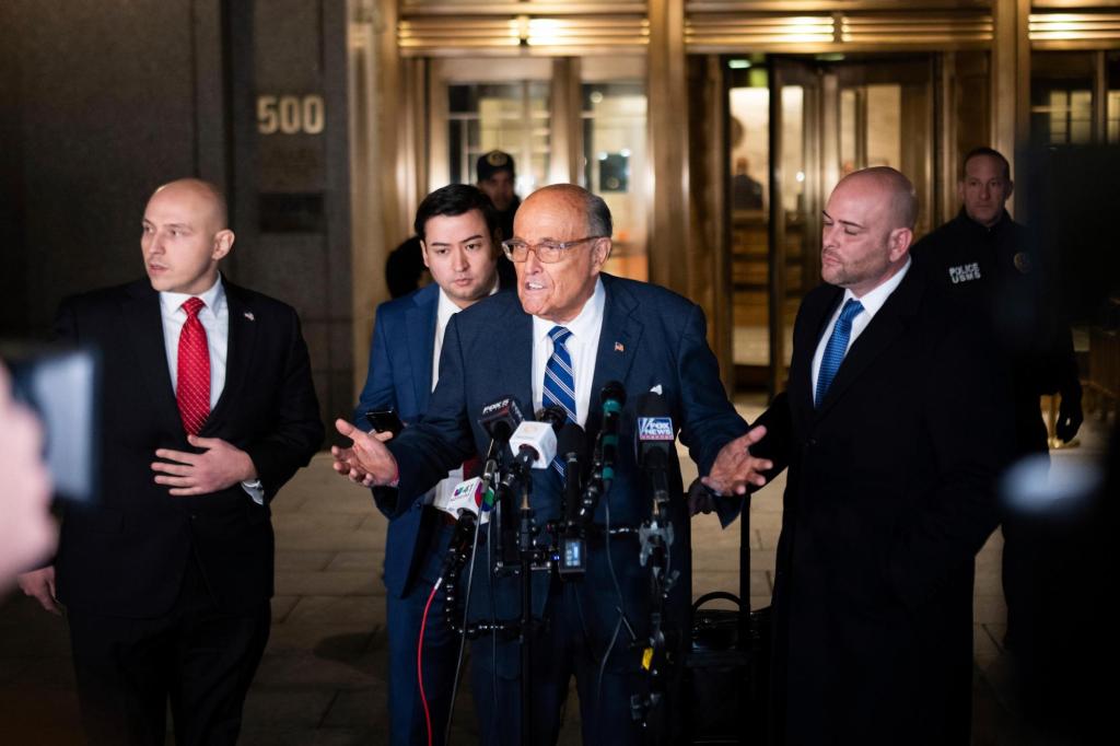 Judge holds Rudy Giuliani in contempt of court for continued lies about Georgia election workers